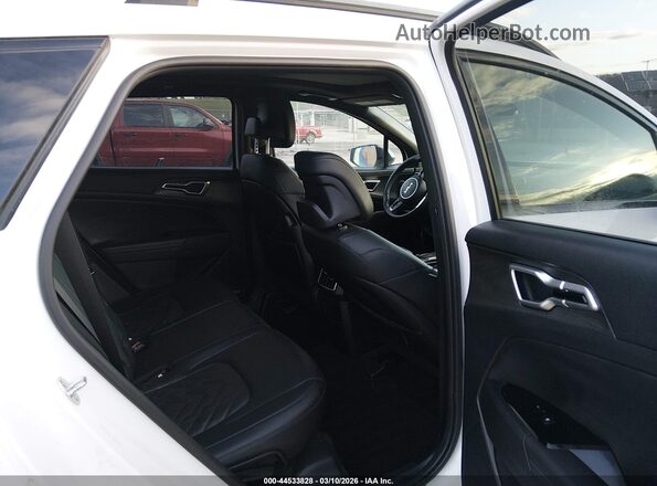 5XYK6CDF9RG206464 2024 KIA SPORTAGE White VIN კოდის სტიკერის ხედი