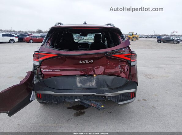 5XYK7CAF2PG067132 2023 KIA SPORTAGE Burgundy 