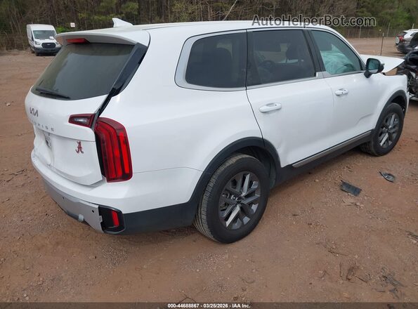 5XYP24GCXRG540611 2024 KIA TELLURIDE White Задня права чверть