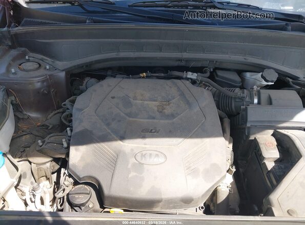 5XYP24HC0LG086066 2020 KIA TELLURIDE Burgundy Вид ззаду