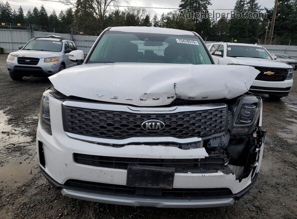 5XYP2DHC7MG182326 2021 KIA TELLURIDE White Rear view