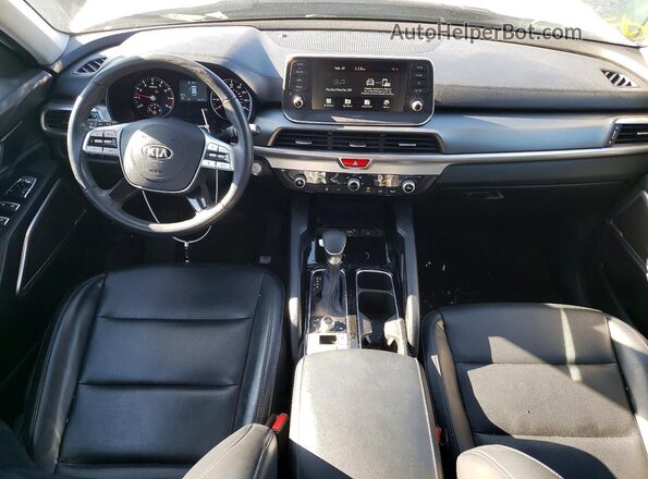5XYP2DHC7MG182326 2021 KIA TELLURIDE White Instrument cluster view