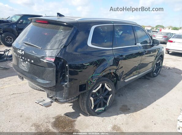 5XYP34GC2RG459986 2024 KIA TELLURIDE Черный Задняя правая четверть