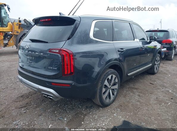 5XYP34HC3MG121648 2021 KIA TELLURIDE Gray Задня права чверть