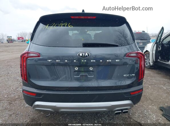 5XYP34HC3MG121648 2021 KIA TELLURIDE Gray 