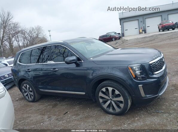 5XYP34HC3MG121648 2021 KIA TELLURIDE Gray Вид задньої частини салону