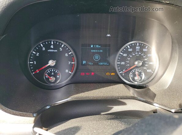 5XYP34HC3NG202697 2022 KIA TELLURIDE Black ხელსაწყოთა პანელის ხედი