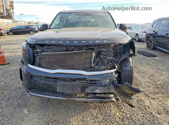 5XYP34HC3NG202697 2022 KIA TELLURIDE Black წინა ხედი