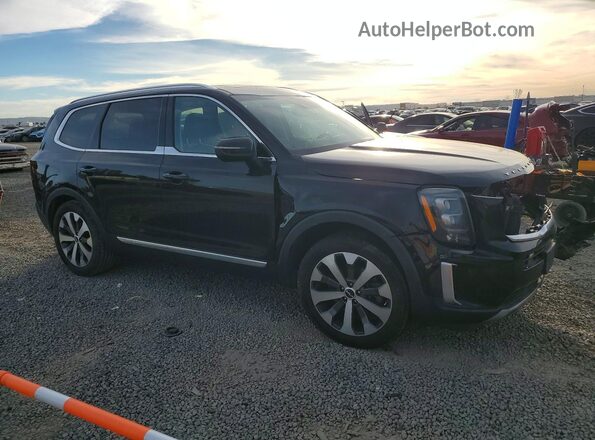 5XYP34HC3NG202697 2022 KIA TELLURIDE Black წინა მარჯვენა