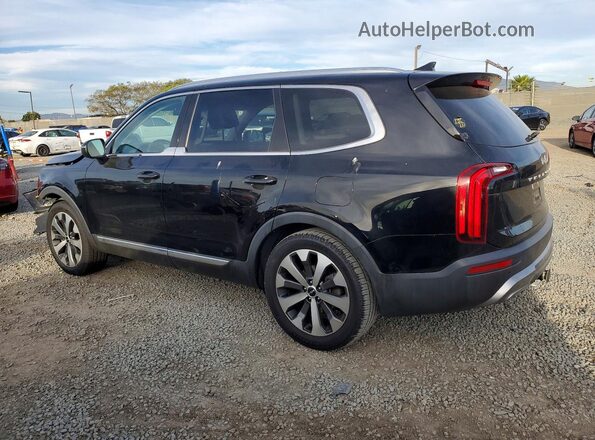 5XYP34HC3NG202697 2022 KIA TELLURIDE Black უკანა მარცხენა