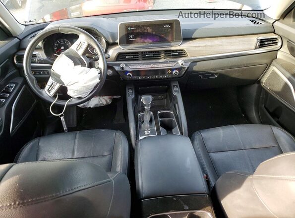 5XYP34HC3NG202697 2022 KIA TELLURIDE Black წინა პანელის ხედი