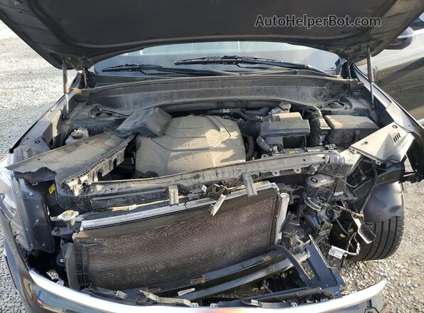 5XYP34HC3NG202697 2022 KIA TELLURIDE Black ძრავის განყოფილების ხედი