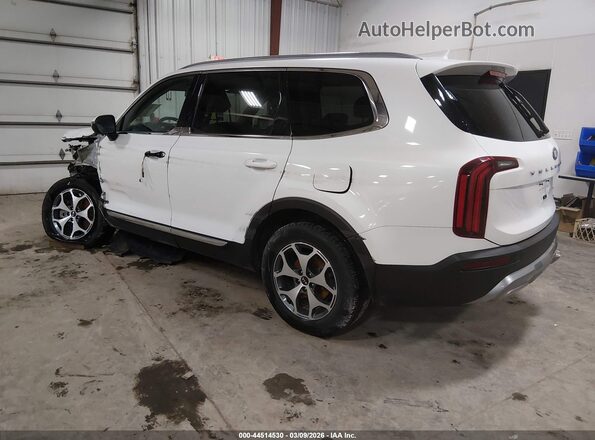5XYP34HC9MG103574 2021 KIA TELLURIDE White Trasero izquierdo