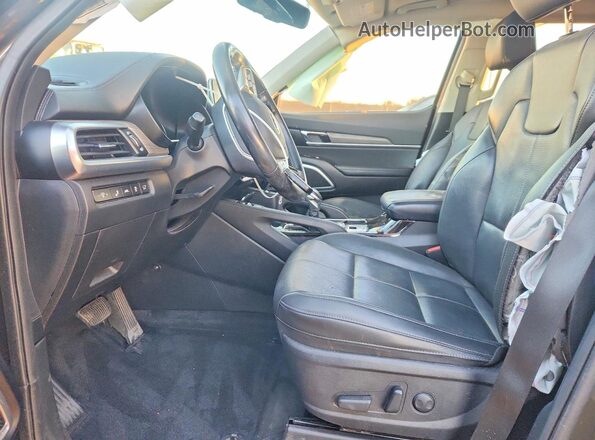 5XYP34HC9MG131732 2021 KIA TELLURIDE Green Вид салону спереду