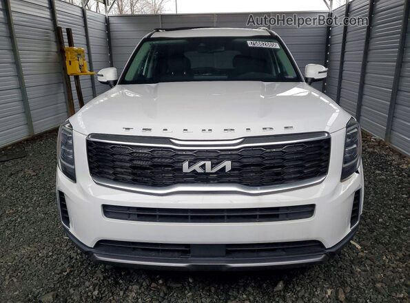 5XYP34HCXNG296447 2022 KIA TELLURIDE White წინა ხედი