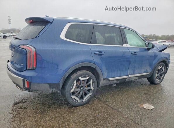5XYP3DGC1PG342915 2023 KIA TELLURIDE Blue Delantero derecho