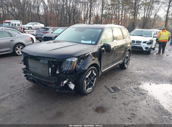 5XYP3DGC9PG359879 2023 KIA TELLURIDE Black Vista tres cuartos delantera izquierda