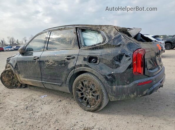 5XYP3DHC1MG160139 2021 KIA TELLURIDE Black უკანა მარცხენა