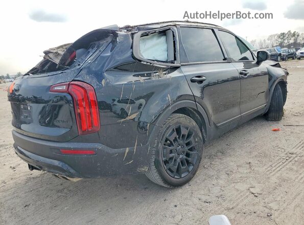 5XYP3DHC1MG160139 2021 KIA TELLURIDE Black უკანა მარჯვენა