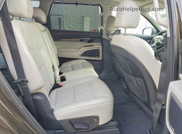 5XYP3DHC2MG107143 2021 KIA TELLURIDE Brown Սալոնի հետևի տեսք