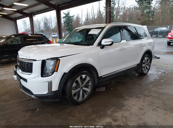 5XYP3DHC3NG218320 2022 KIA TELLURIDE White Передня ліва чверть