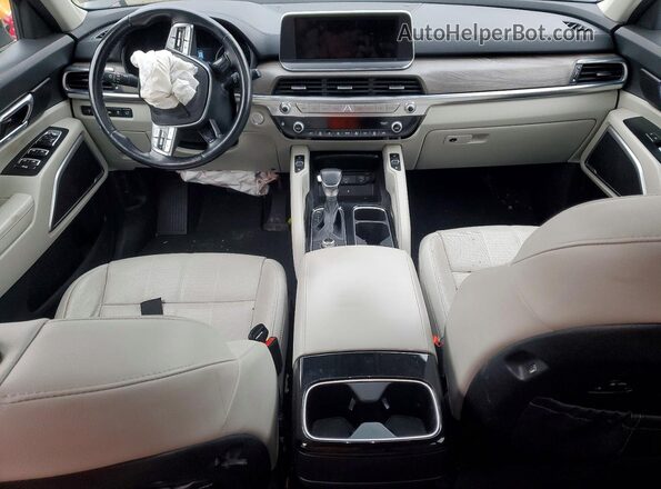 5XYP3DHC5MG132067 2021 KIA TELLURIDE Black Вид панелі приладів