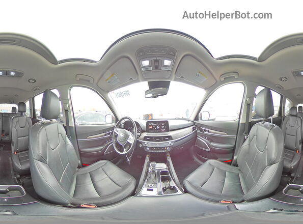 5XYP3DHC7MG133916 2021 KIA TELLURIDE Burgundy Widok wnętrza 360 stopni