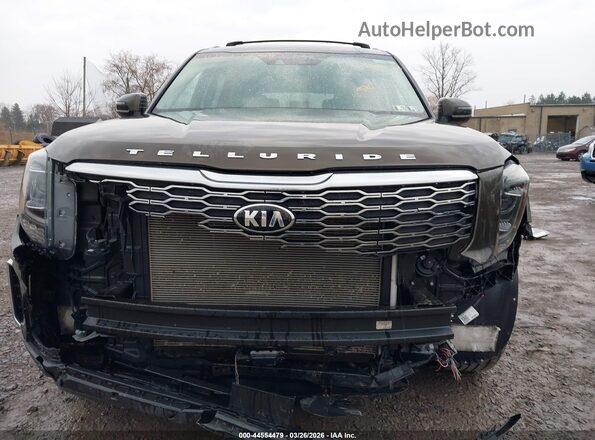 5XYP3DHC8LG063308 2020 KIA TELLURIDE Green უკანა სალონის ხედი