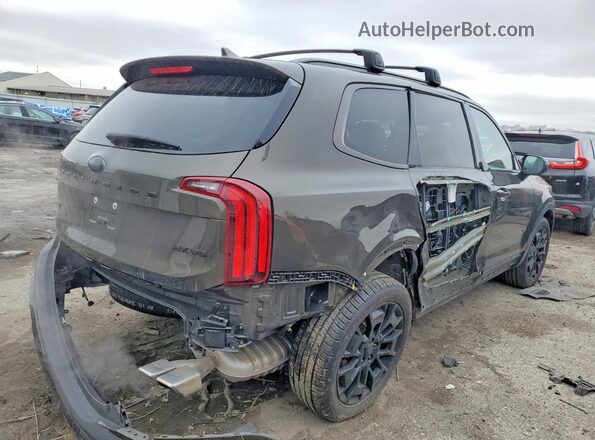 5XYP3DHCXMG177554 2021 KIA TELLURIDE Green Tył prawy