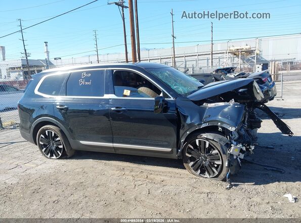 5XYP54GC5PG385020 2023 KIA TELLURIDE Black Vista del cuadro de instrumentos