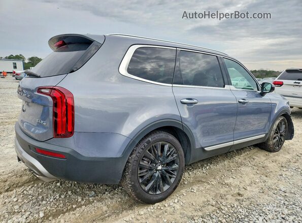 5XYP54HC1MG165173 2021 KIA TELLURIDE Gray უკანა მარჯვენა