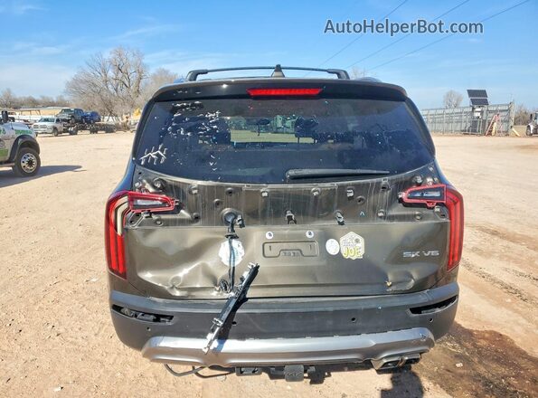 5XYP54HC2LG071544 2020 KIA TELLURIDE Зеленый 