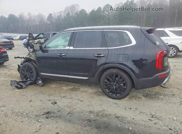 5XYP54HC5NG289643 2022 KIA TELLURIDE Black Tył lewy