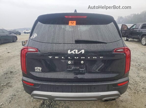 5XYP54HC5NG289643 2022 KIA TELLURIDE Black Widok z tyłu