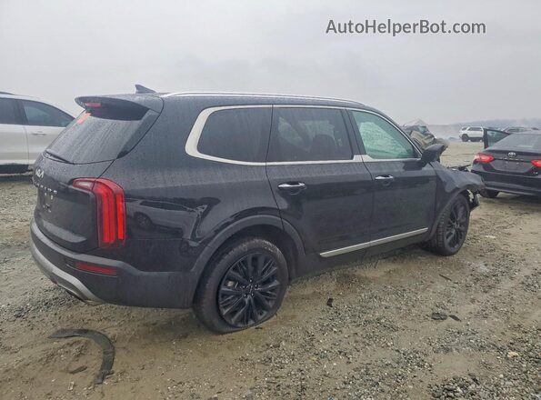 5XYP54HC5NG289643 2022 KIA TELLURIDE Black Tył prawy