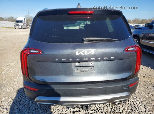 5XYP54HCXNG279223 2022 KIA TELLURIDE Black Rear view
