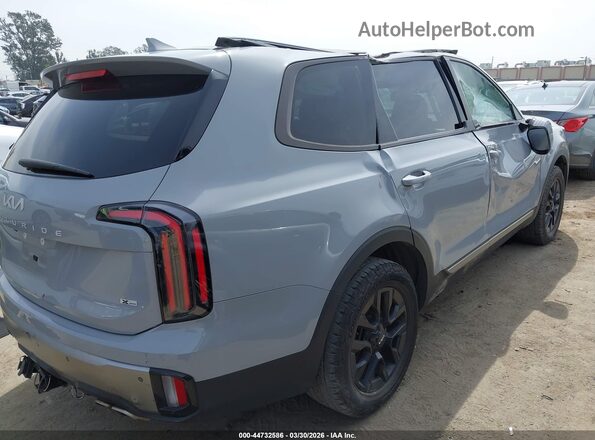 5XYP5DGC2PG403618 2023 KIA TELLURIDE Silver Հետևի աջ