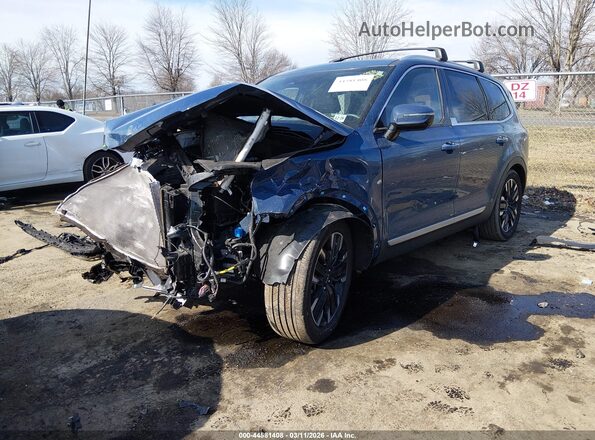 5XYP5DGC4RG436428 2024 KIA TELLURIDE Blue Front left