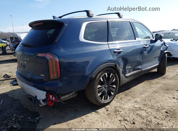 5XYP5DGC4RG436428 2024 KIA TELLURIDE Blue Rear right