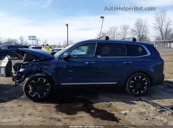 5XYP5DGC4RG436428 2024 KIA TELLURIDE Blue 360 interior view