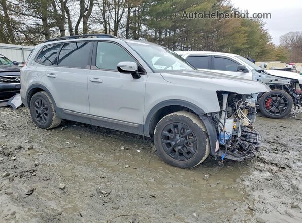 5XYP5DGC5PG396339 2023 KIA TELLURIDE Серый Передняя правая четверть