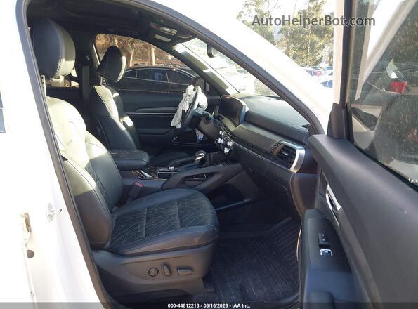 5XYP5DGC9RG487505 2024 KIA TELLURIDE White Widok wnętrza z przodu