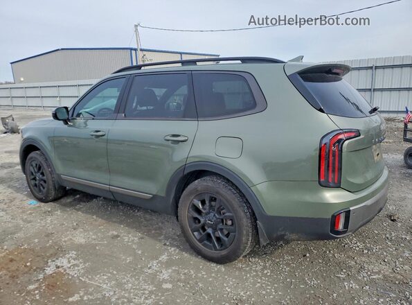 5XYP5DGCXPG403074 2023 KIA TELLURIDE Green Trasero izquierdo
