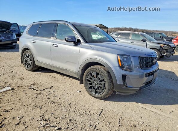 5XYP5DHC1NG245445 2022 KIA TELLURIDE Blue Przód prawy