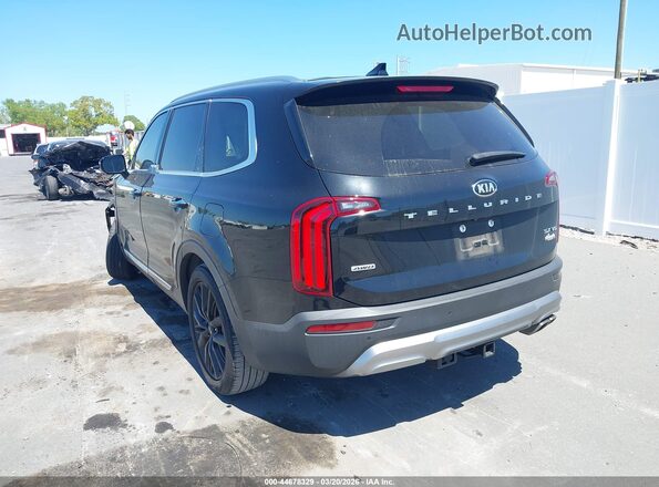 5XYP5DHC2MG107931 2021 KIA TELLURIDE Black Tył lewy