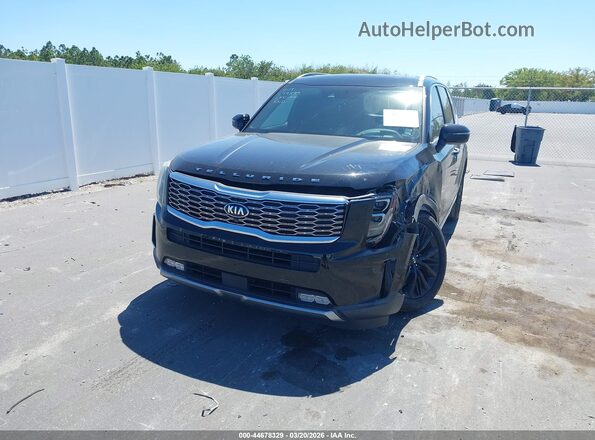 5XYP5DHC2MG107931 2021 KIA TELLURIDE Black Przód lewy
