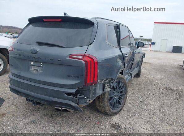 5XYP5DHC2MG109100 2021 KIA TELLURIDE Зеленый Задняя правая четверть