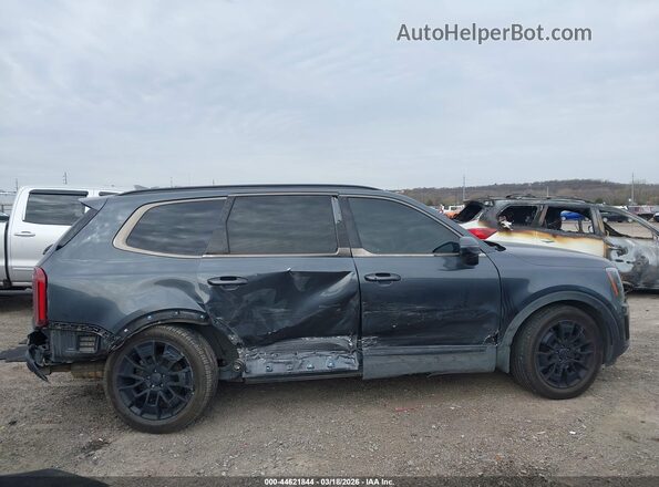 5XYP5DHC2MG109100 2021 KIA TELLURIDE Зеленый Вид задней части салона
