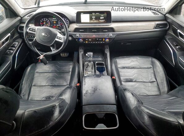 5XYP5DHC2MG165876 2021 KIA TELLURIDE Серый Вид панели приборов