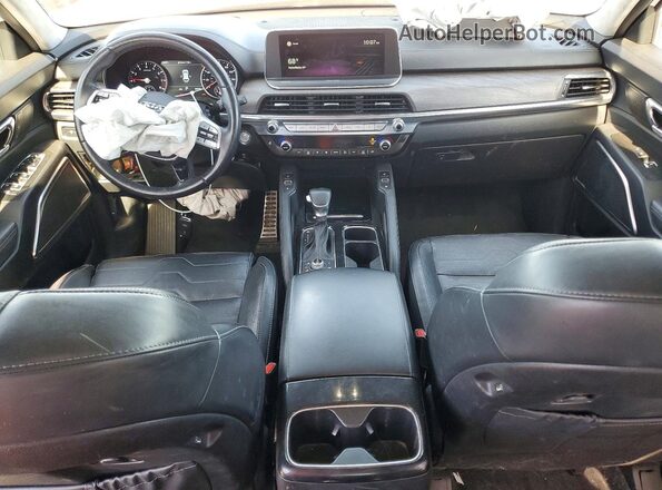 5XYP5DHC2MG185710 2021 KIA TELLURIDE White Вид панелі приладів